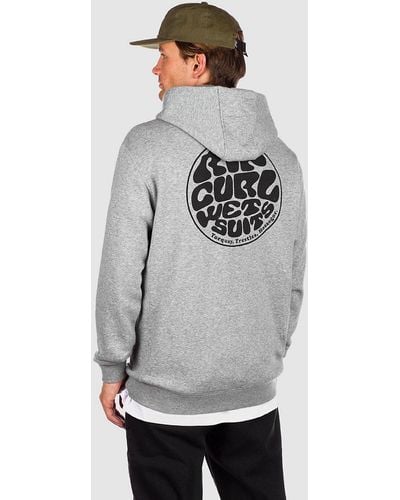 Rip Curl Wetsuit icon hoodie - Grau