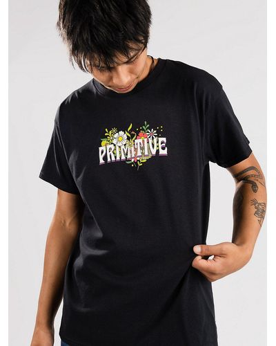 Primitive Skateboarding Aroma camiseta negro