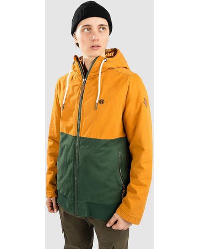Kazane Morton chaqueta estampado - Amarillo