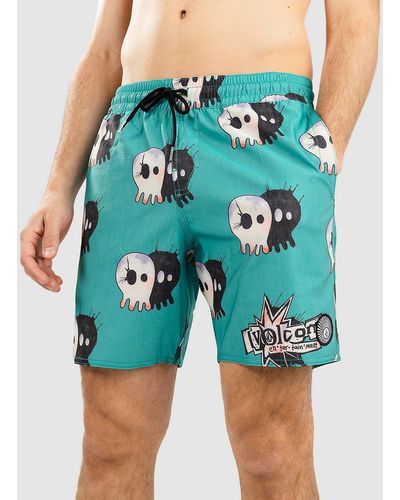 Volcom V ent pepper stoney 17 boardshorts - Blau