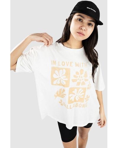 Billabong In love with the sun camiseta blanco