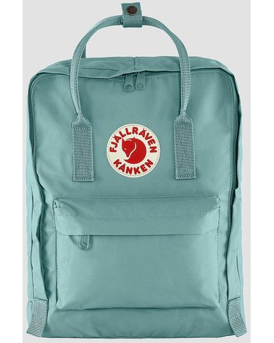 Fjallraven Kanken mochila azul - Verde