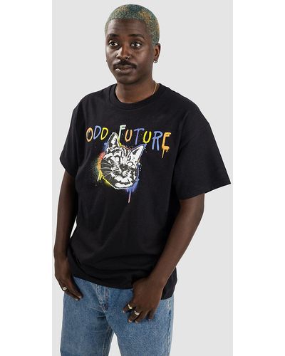 Odd Future Crying cat camiseta negro