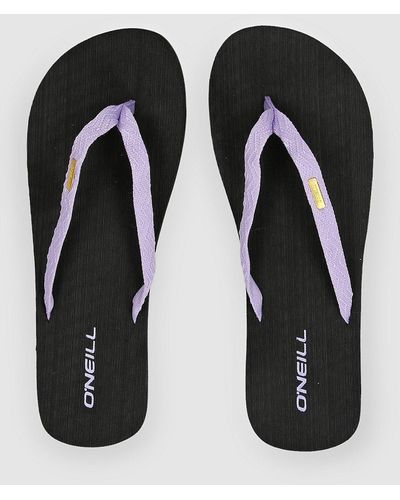 O'neill Sportswear Ditsy jacquard bloom sandalen - Schwarz