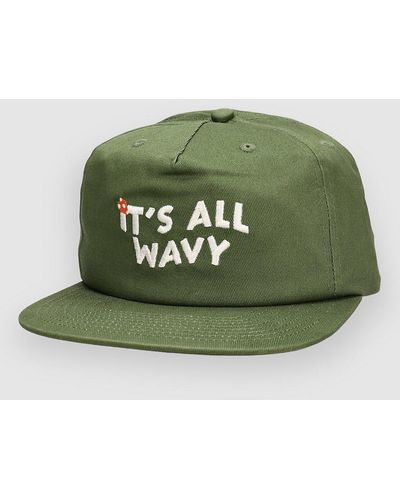 The Dudes Its all wavy gorra verde