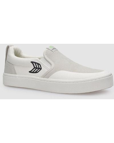 CARIUMA Slip on pro zapatillas de skate - Blanco