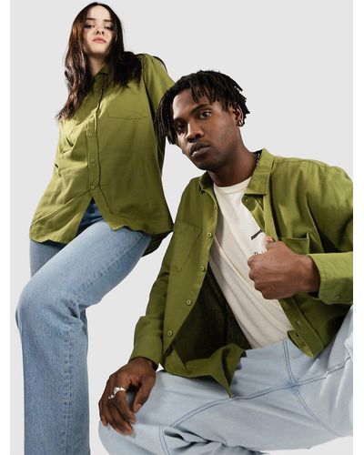 Urban Classics Flanell camisa verde