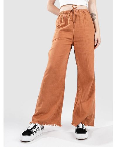 Billabong That smile pantalones marrón - Naranja