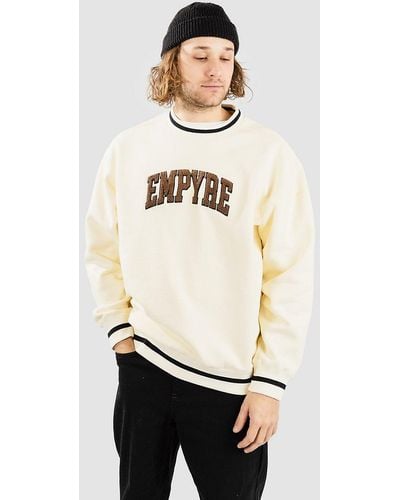 Empyre Honor roll crew jersey marrón - Blanco