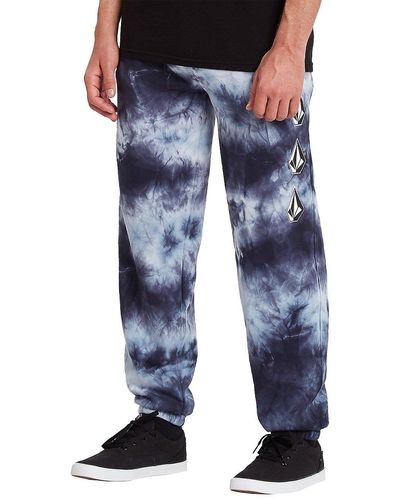 Volcom Iconic stone jogging pants tiedye - Azul