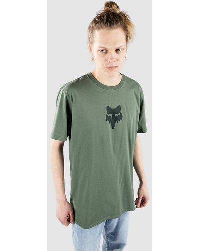 Fox Head prem camiseta verde