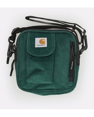 Carhartt Essentials cord small poucher bolso de bandolera verde