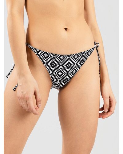 Volcom Retrospectacle tie side bikini bottom - Schwarz