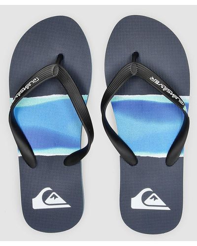 Quiksilver Molokai airbrushed sandalen - Blau