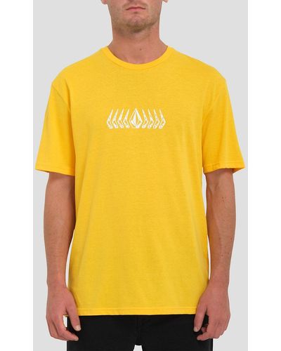 Volcom Faztone bsc camiseta amarillo
