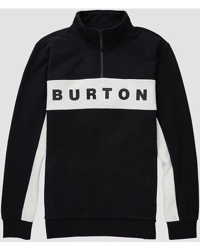 Burton Lowball 1/4 zip sweater - Schwarz