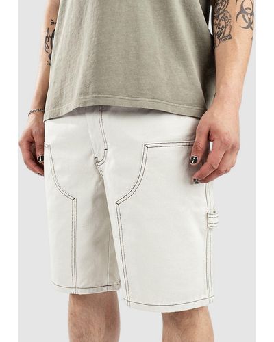 Empyre Double knee sk8 pantalones cortos blanco - Neutro