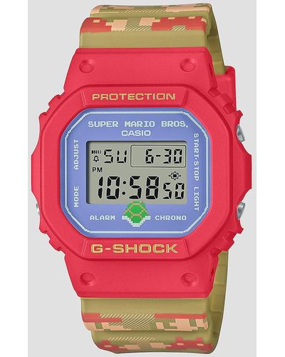 G-Shock Dw-5600smb-4er reloj estampado - Rosa