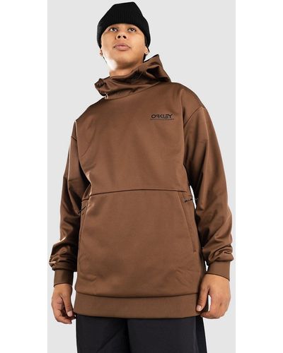 Oakley Park rc softshell shred hoodie marrón