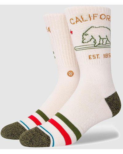 Stance California republic 2 socks blanco - Multicolor