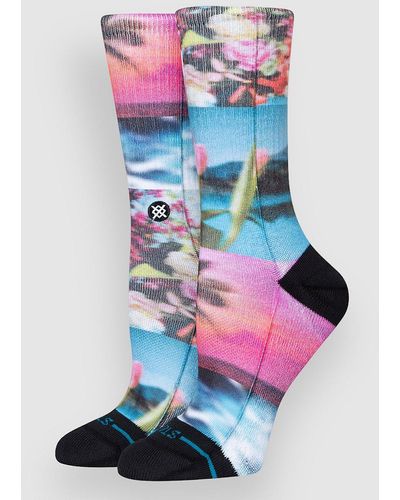 Stance Take a picture crew socken - Pink