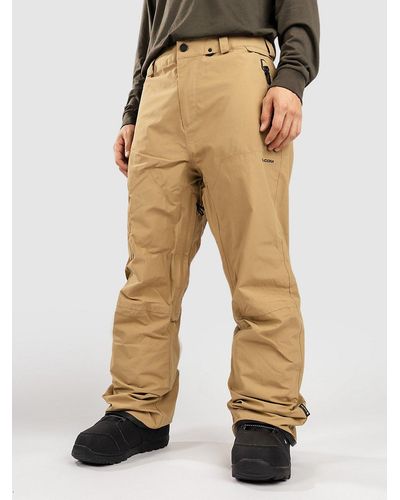 Volcom L gore-tex pantalones marrón - Neutro