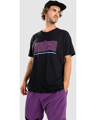 Oakley Digi-mountains camiseta negro - Multicolor