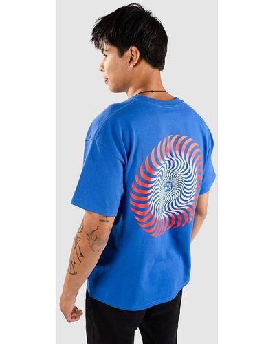 Spitfire Classic swirl fade camiseta azul