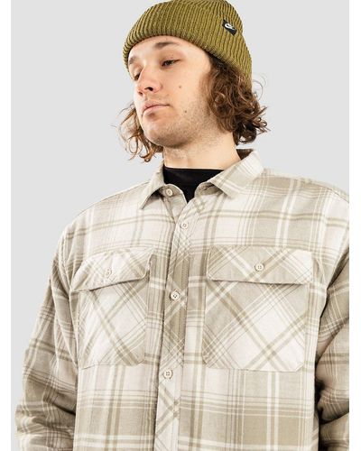 Dravus Sherpa flannel camisa - Neutro
