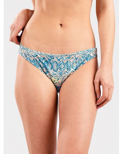Quiksilver Classic basic bikini bottom estampado - Azul