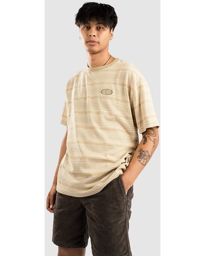 Quiksilver Chandler jaquard camiseta marrón - Neutro