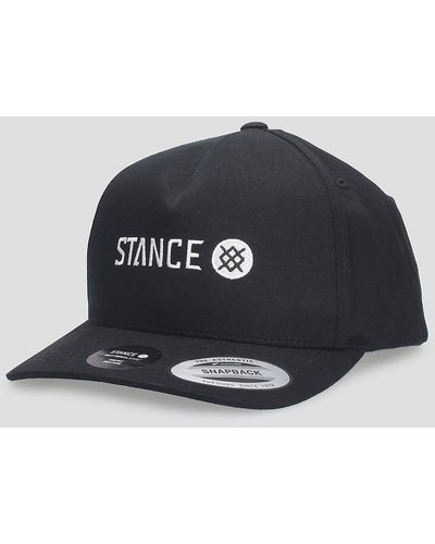Stance Icon snapback sombrero negro