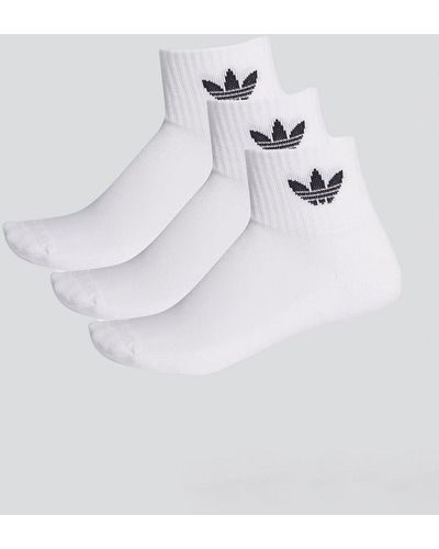 adidas Originals Mid ankle calcetines blanco