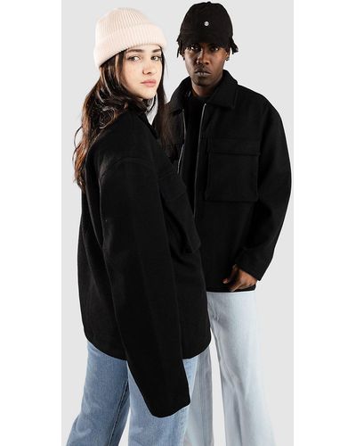 Urban Classics Big pocket chaqueta negro