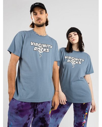 RIPNDIP Virginity rocks x nerm camiseta azul