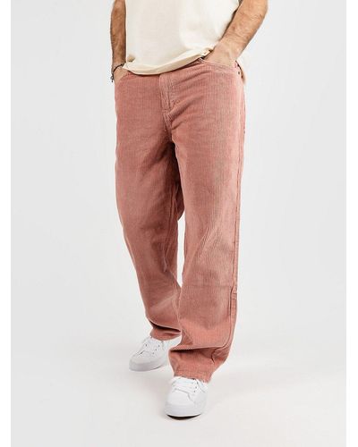 Empyre Loose fit sk8 pantalones con cordón rosado - Morado