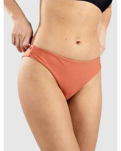 Volcom Simply seamless cheekini bikini bottom naranja - Neutro