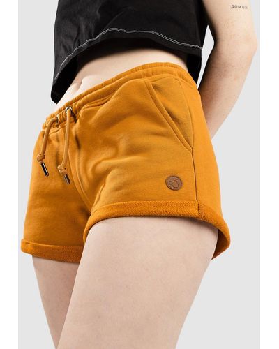Kazane Oda pantalones cortos marrón - Naranja