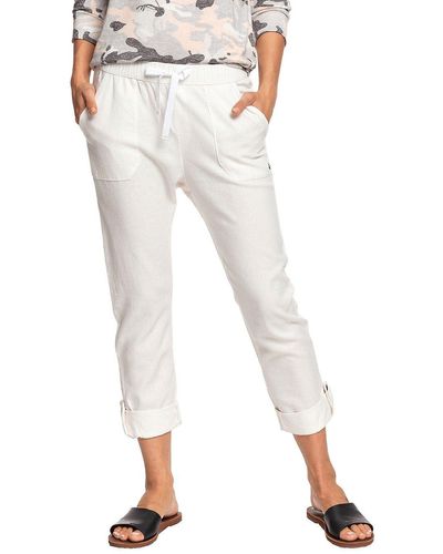 Roxy On the seashore pantalones blanco