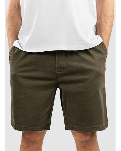 Reell Reflex lazy pantalones cortos verde