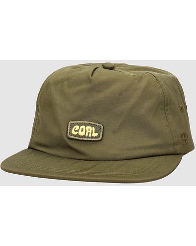 Coal Hardin gorra marrón - Verde