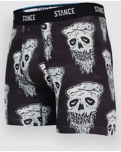 Stance Pizza face brief calzoncillos negro