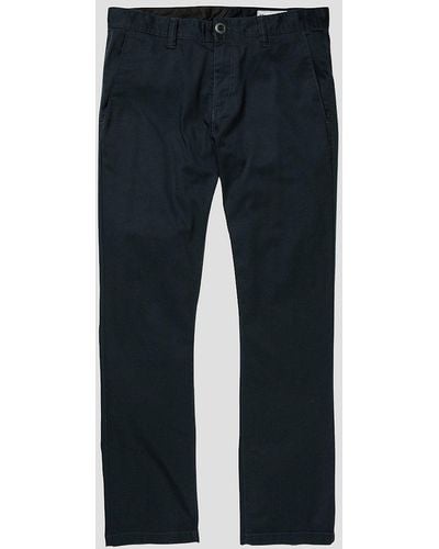 Volcom Frickin modern stretch pantalones negro - Azul
