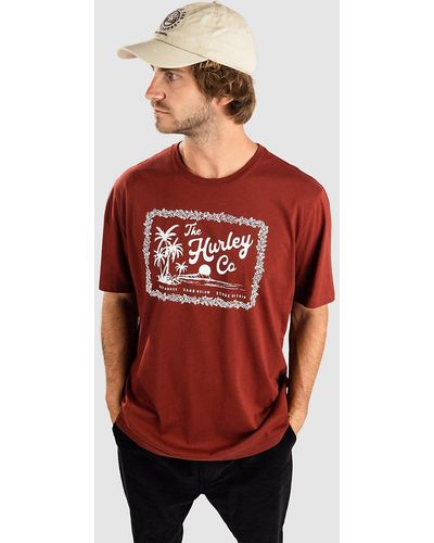 Hurley Evd ukulele t-shirt - Rot