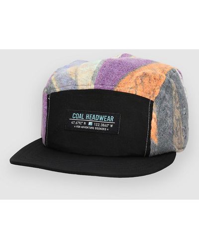 Coal Bridger gorra estampado - Negro