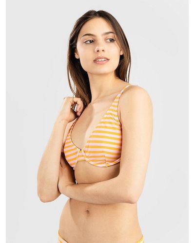 Quiksilver Classic underwire rib bikini top - Mehrfarbig