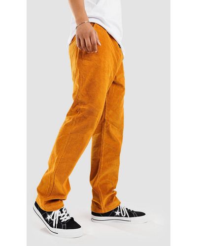 Kazane Flula pantalones marrón - Naranja