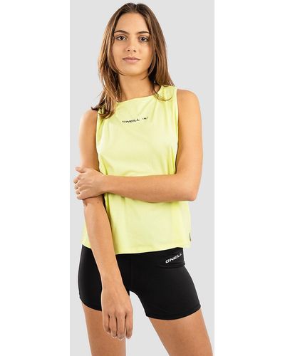 O'neill Sportswear Rutile camiseta de tirantes amarillo - Multicolor