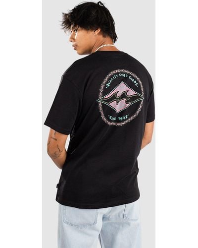 Billabong Rotor diamond camiseta negro