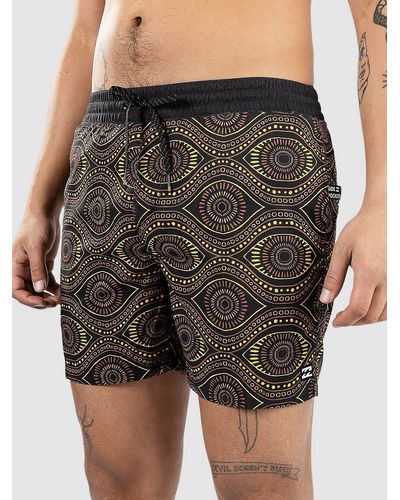 Billabong Vacay lb bañador rojo - Negro